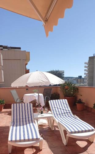 L'Hospitalet de Llobregat Apartment | Cozy and sunny penthouse Fira BCN