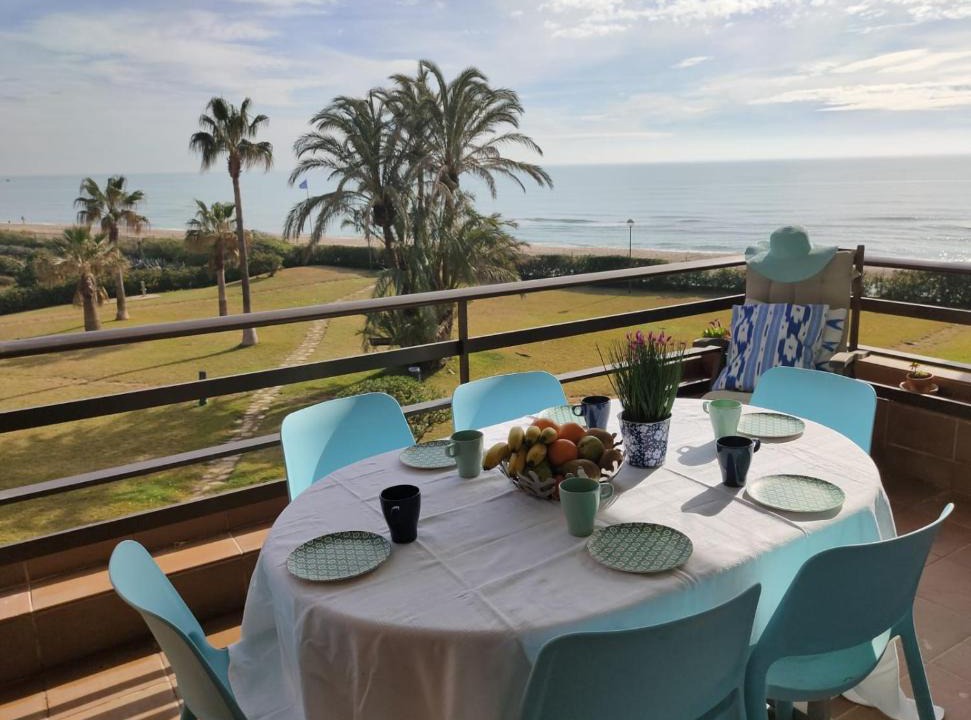 Gava Apartment | Gava Mar- Castelldefels Beachfront Apartment- Direct access to the beach