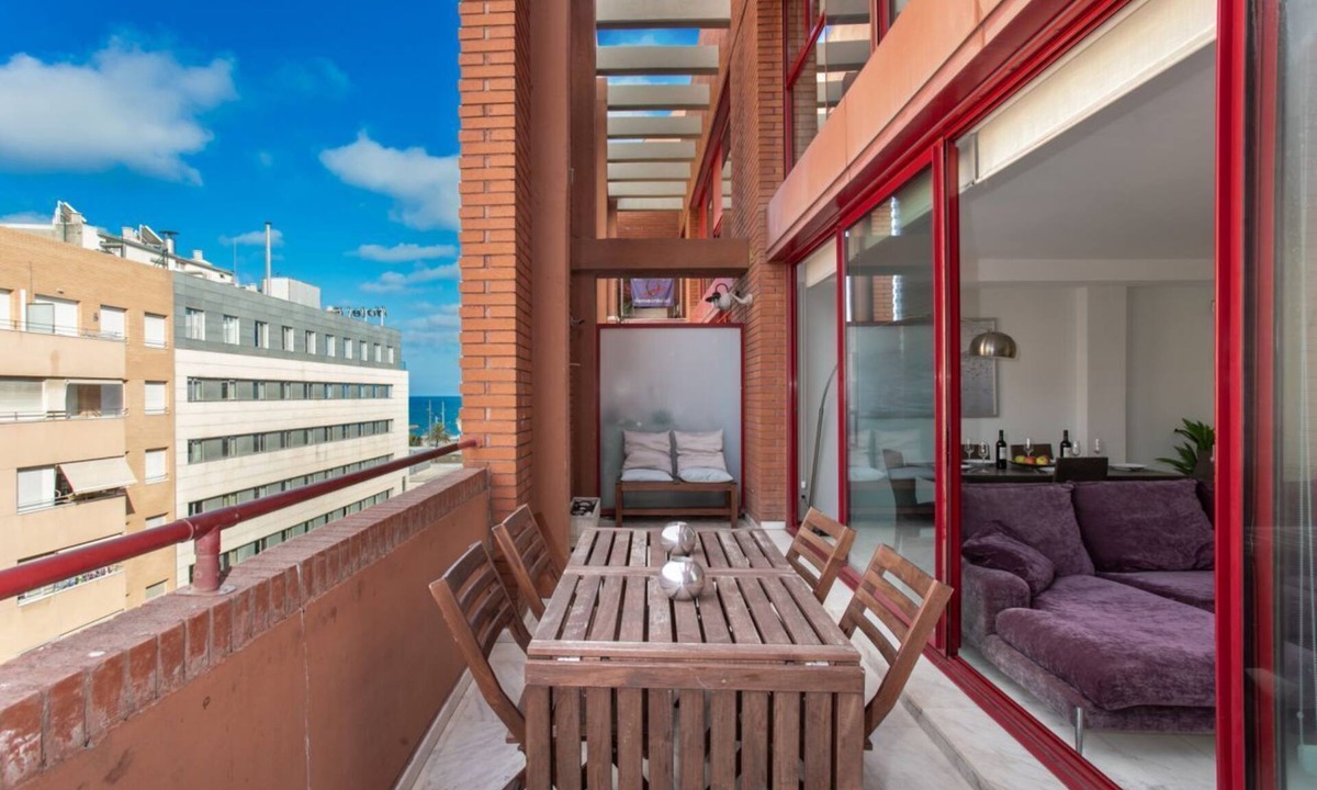 Diagonal Mar i el Front Maritim del Poblenou Apartment | Mediterranean duplex with SEA VIEWS and terrace
