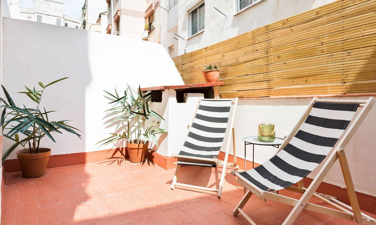 L'Hospitalet de Llobregat Apartment | Olala Urban Chill Flat ENT1 I Terrace