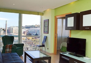 Sants-Montjuic Rambla Badal in Barcelona