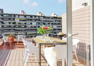 Sunny terrace 3BR luxury Penthouse - Ferran Batik