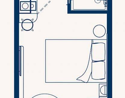 Poblenou Apartment | 22 m² Apartment ∙ 1 guest
