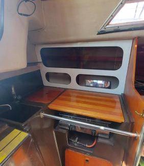 Sitges Boat Rental | 30 m² Houseboat ∙ 1 bedroom ∙ 5 guests