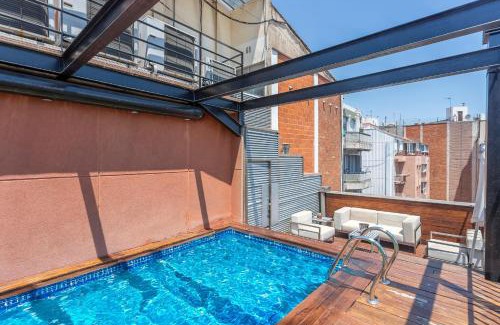 el Fort Pienc Apartment | Apartment Barcelona Rentals - Pool Terrace in City Center