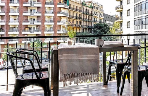 Esquerra de l'Eixample Apartment | Charming Designer 3BR & sunny Terrace in Eixample - Noname