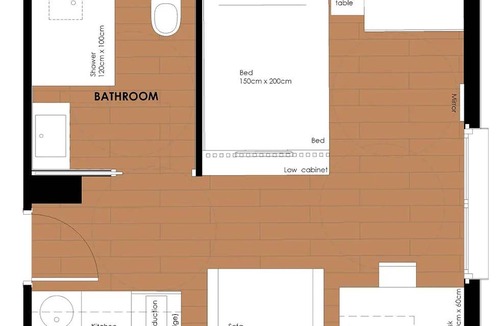 Sant Marti Apartment | 27 m² Apartment ∙ 1 guest