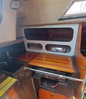 Sitges Boat Rental | 30 m² Houseboat ∙ 1 bedroom ∙ 5 guests