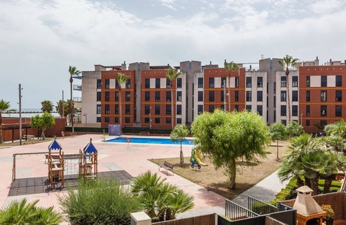 Cubelles Apartment | Apartment 'Cubelles Mar' with Sea View, Wi-Fi and Air Conditioning
