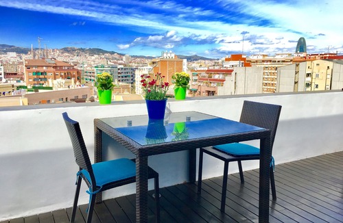 El Parc i la Llacuna del Poblenou Apartment | BEAUTIFUL PANORAMIC PENTHOUSE + 20m2 TERRACE at 800m BEACH/BORN/GÓTIC QUARTERS