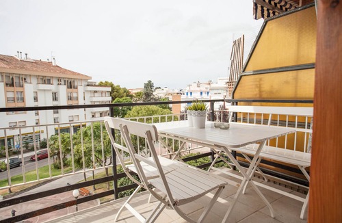 Sitges Town Center Apartment | Central Sitges - sunny, terraces, 150m beach, Luxe, Free Wi-Fi, 100% Air Con