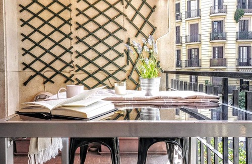 Esquerra de l'Eixample Apartment | Charming Designer 3BR & sunny Terrace in Eixample - Noname