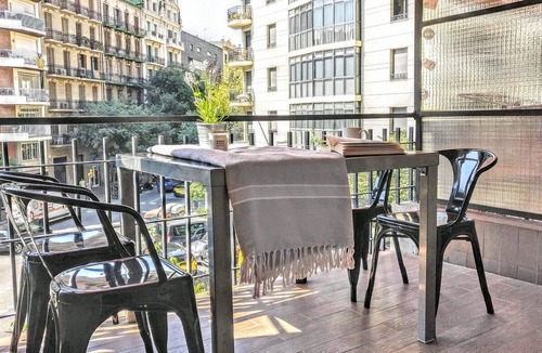 Esquerra de l'Eixample Apartment | Charming Designer 3BR & sunny Terrace in Eixample - Noname
