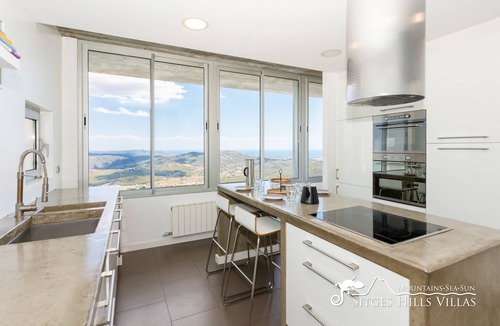 Canyelles Villa | Designer Villa El Mirador with Panoramic Sea Views & A/C