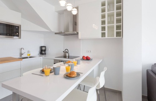 Sitges Town Center Apartment | El Atico Centrico Large Roof Terace
