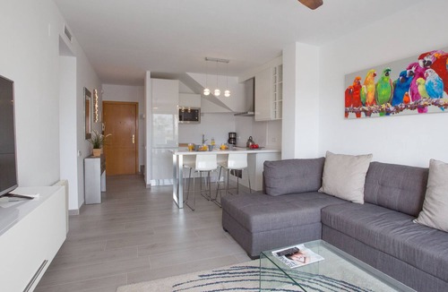 Sitges Town Center Apartment | El Atico Centrico Large Roof Terace