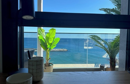 Badalona Apartment | Fantastic apartment right on the beach in Barcelona, with balcony and pool!