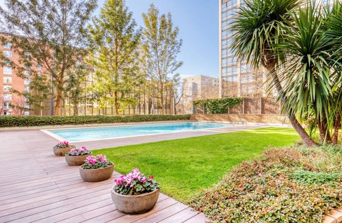 Les Corts Apartment | Great Pedralbes 3BR w/Balcony & Swimming Pool, by Blueground