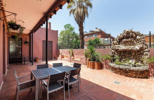 Vilafranca del Penedes House | Holiday Home Casa Palma 12 with Terrace, Balcony & Wi-Fi