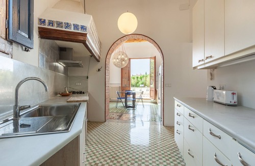 Canet de Mar House | Holiday Home 'Masia Sant Miquel' with Private Pool, Private Terrace and Wi-Fi
