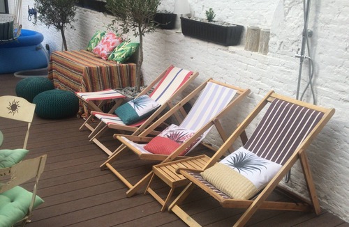 El Raval Apartment | Luxury apartment right in the heart of Barcelona with an oasis like terrasse.