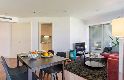 Diagonal Mar i el Front Maritim del Poblenou Apartment | Modern complex Diagonal Mar/Parking & Pool