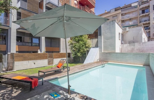 El Putget i Farro Apartment | My Space Barcelona Duplex with Terrace and Pool near the Center for 8