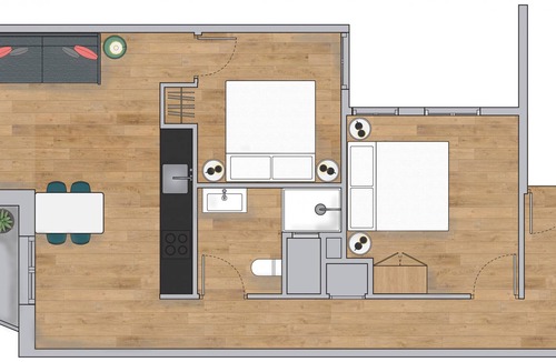 L'Hospitalet de Llobregat Apartment | Olala Urban Chill Flat 2.1 I Balcony I