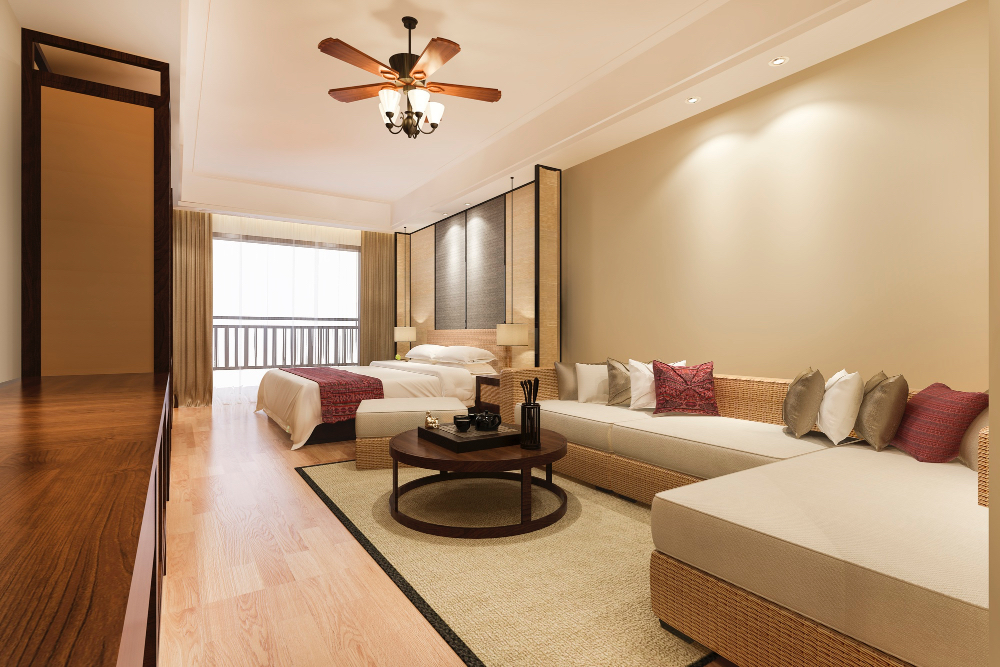 Treilles Apartment | Room "Cers" with Shared Terrace, Wi-Fi and Air Conditioning