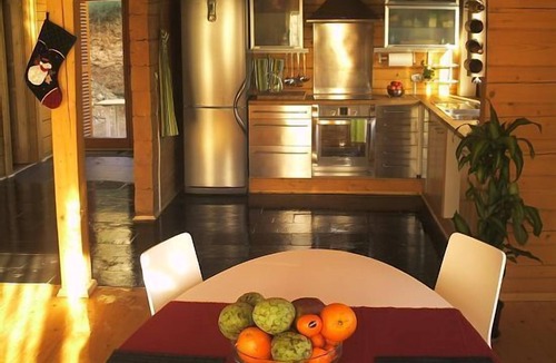 Can Vinyals Cottage | Rural wooden house in Sentmenat 30 minutes from Barcelona for 10 people
