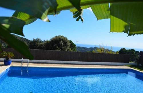 Sant Cebria de Vallalta Villa | Sea view, Wonderful pool, Nature, Peaceful & AC