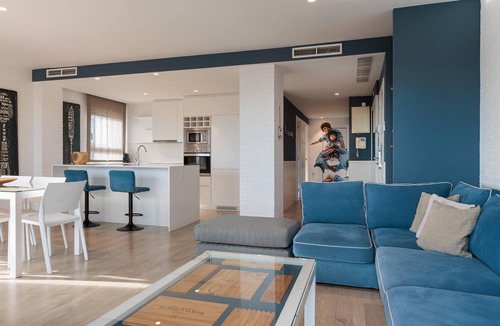 La Vila Olimpica del Poblenou Apartment | Sea view with terrace and communal swimming pool