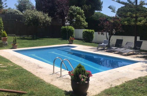 Arenys de Mar House | Spectacular house on the sea and mountain near Barcelona with pool and wifi.