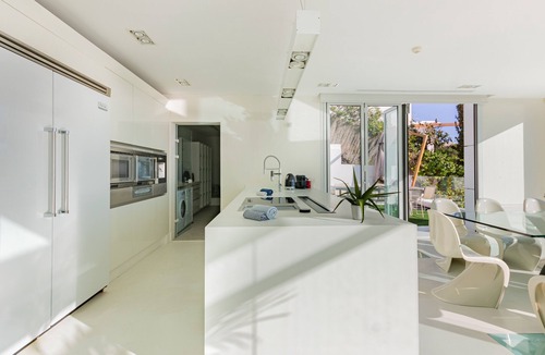 Sitges Villa | Villa Bianca Sitges – High-End Design/Spectacular Sea Views. Indoor Pool