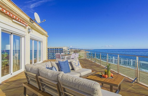 Santa Susanna Apartment | Yourhouseinspain-BEST SEA AND BEACH VIEW in Santa Susanna, A/C, Pool