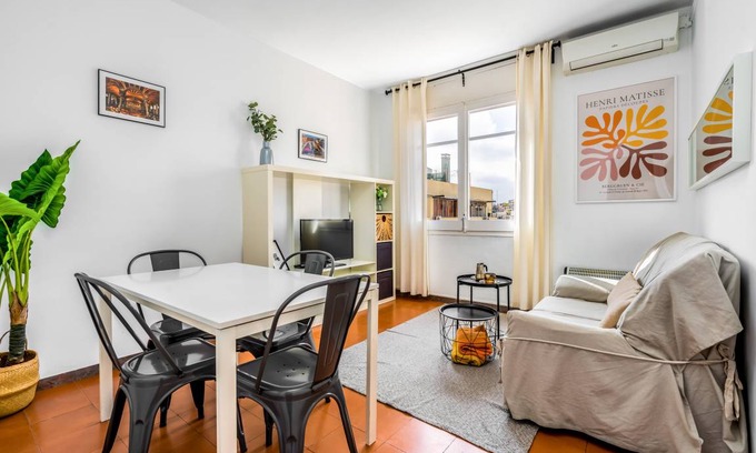 el Fort Pienc Apartment | 80 m² Apartment ∙ 4 bedrooms ∙ 5 guests