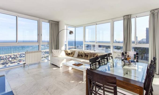 Diagonal Mar i el Front Maritim del Poblenou Apartment | 120 m² Apartment ∙ 4 bedrooms ∙ 10 guests