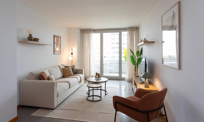 Diagonal Mar i el Front Maritim del Poblenou Apartment | 87 m² Apartment ∙ 2 bedrooms ∙ 2 guests