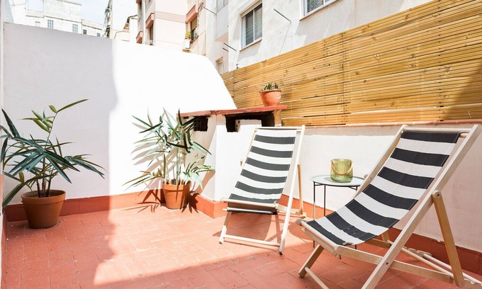 L'Hospitalet de Llobregat Apartment | Olala Urban Chill Flat ENT1 I Terrace