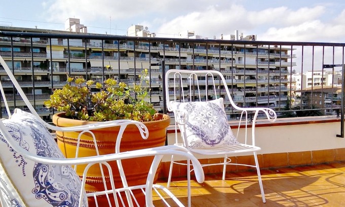 Sarria-Sant Gervasi Apartment | Sunny terrace 3BR luxury Penthouse - Ferran Batik