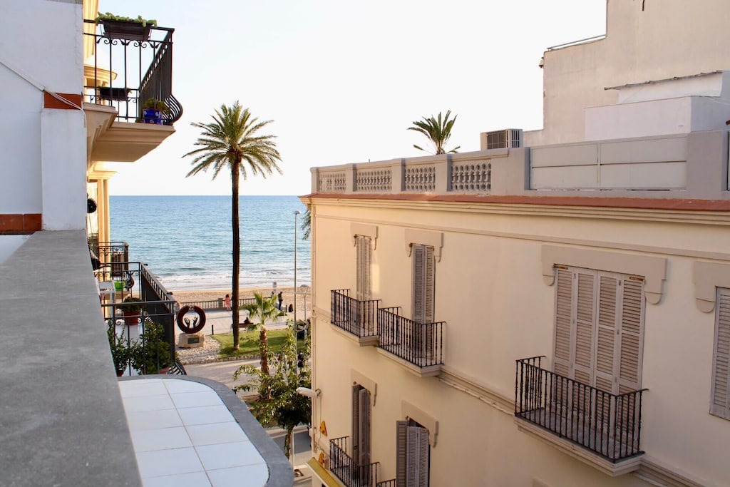 Photo of Buildings in Sitges Town Center